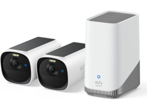 EufyCam 2 stycken E40 säkerhetskameror samt HomeBase S380