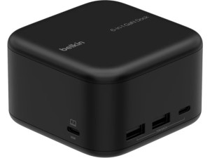 Belkin USB-C 6-in-1 Core GAN Dock dockningsstation PD 96W, HDMI i 4K, LAN, USB-C, 2xUSB 5 Gbit/s