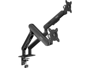 AOC dubbel monitorarm med skrivbordsfäste för två skärmar 17-34" (max 9 kg/st)