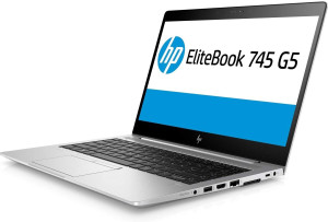 HP EliteBook 745 G5 14" FHD Ryzen 5 8GB 256GB SSD Win11 Pro (beg med märken skärm)  Som ny