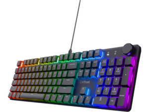 Trust GXT 866 Torix mekaniskt gamingtangentbord med RGB-bakgrundsbelysning
