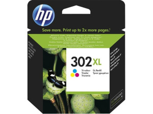 Bläckpatron HP 302 XL Tricolor