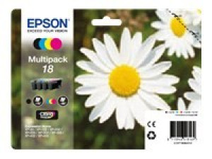 Bläckpatron EPSON 18 svart och färg