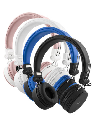 Streetz Trådlös Bluetooth-hörlur med mic i flera färger (Vit)