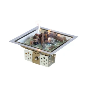 Firkantet gassbrenner - 40 cm