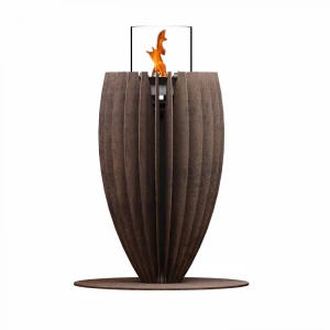 Tuli Gasvarmer - Corten Rust