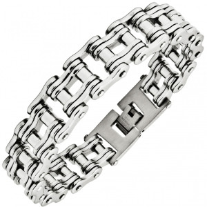 Bransoletka męska łańcuch motocyklowy prezent dla motocyklisty