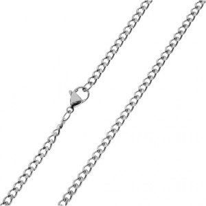 Stalowy łańcuszek splot pancerka 60 cm 11g