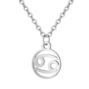 Celebrytka znak zodiaku rak damski naszyjnik