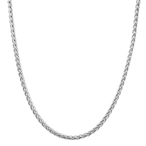 łańcuszek męski splot spiga stal chirurgiczna 316l