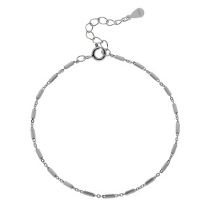 Bransoletka damska srebrna ankier regulowana 925