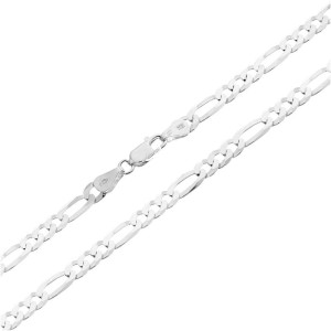 Łańcuszek srebrny męski figaro srebro 925 2 mm