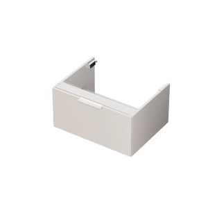IÖ Modular SP60B.594.455.300 Szafka wisząca podumywalkowa 60cm, biały połysk + uchwyt chrom