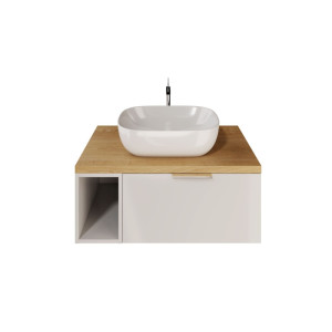 IÖ Modular SET3 Biały Szafka modułowa wisząca 79.6x45.5x30cm, biały połysk