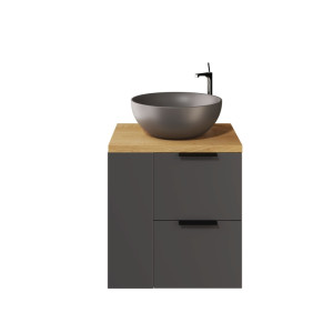 IÖ Modular SET14 Grafit Szafka modułowa wisząca 59.4x45.5x60cm, grafit mat