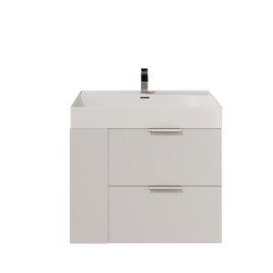 IÖ Modular SET17 Biały Szafka modułowa wisząca 79.6x45.5x60cm, biały połysk + umywalka 80.5x46.5cm