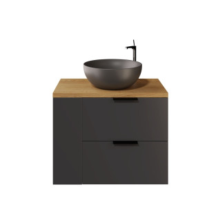 IÖ Modular SET17 Grafit Szafka modułowa wisząca 79.6x45.5x60cm, grafit mat