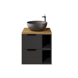 IÖ Modular SET24 Grafit Szafka modułowa wisząca 59.4x45.5x60cm, grafit mat
