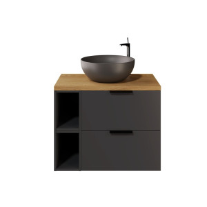 IÖ Modular SET25 Grafit Szafka modułowa wisząca 79.6x45.5x60cm, grafit mat