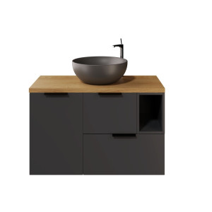 IÖ Modular SET26 Grafit Szafka modułowa wisząca 99.6x45.5x60cm, grafit mat