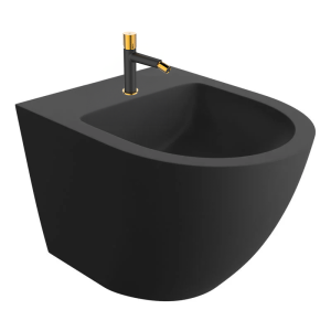 IÖ Froya CE.FRO.BL.BI490 + Vida B30_G32D Bidet podwieszany + bateria z korkiem klik-klak