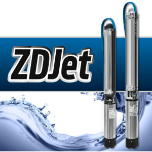 ZDS 4Zoll Tiefbrunnenpumpe ZDJet.3-9