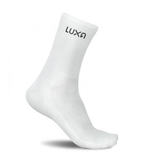 Skarpety kolarskie Luxa White