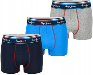 Pepe Jeans bokserki majtki bawełniane męskie 3PAK