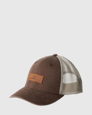 Quiksilver Down The Hatch Trucker czapka z daszkiem bejsbolówka męska AQYHA05096 CSR0