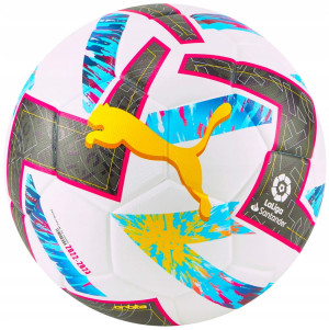 Puma piłka nożna do nogi meczowa Orbita La Liga 083864-01 r.5