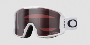 Gogle narciarskie Oakley Line Miner M (XM) Matte White Prizm Dark Grey OO7093-42