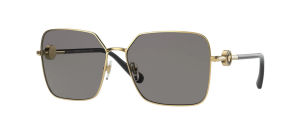 Okulary Versace VE2227 1002/81 Gold Dark Grey Polarized