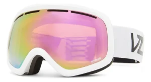 Gogle VONZIPPER SKYLAB WHITE GLOSS WILDLIFE PINK CHROME + YELLOW GMSN3SKY WSP