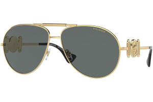 Okulary Versace VE2249 100281 Gold Polarized Grey