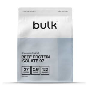 Isolado de proteína de carne bovina 97 (HydroBEEF™) - 1kg  - Chocolate de Amendoim