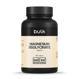 Magnesiumbisglycinaat-tabletten 500 mg  - 180 Tabletten - Smaakloos