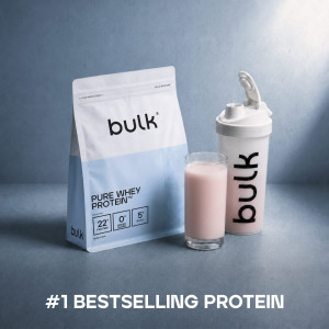 Pure Whey Protein (16 shakes) - Grass Fed Whey - Healthy Protein Powder - Berries & Cream - Muscle Gain - Weight Loss - Bulk