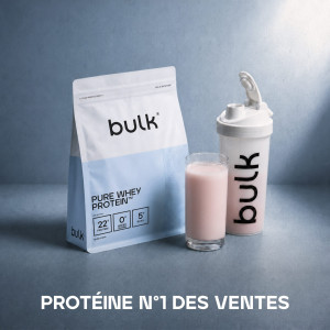 Protéine Whey en Poudre - 1kg  - Fruits Rouges à la Crème