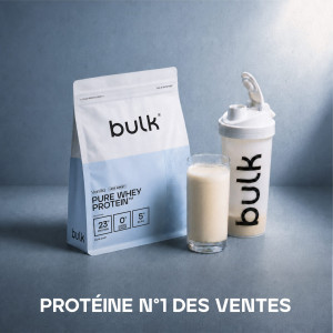 Protéine Whey en Poudre - Vanille Moins Sucré 500g