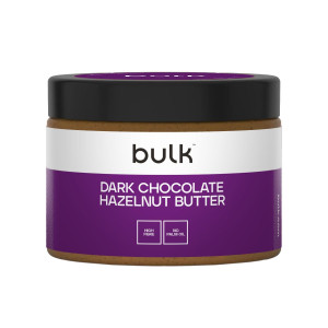 Geröstete Haselnussbutter mit Zartbitterschokolade - 500g   - Bitterschokolade