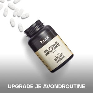 Magnesiumbisglycinaat-tabletten 500 mg  - 60 Tabletten - Smaakloos