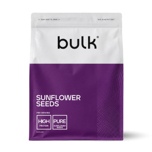 Sunflower Seeds - 500g Pouch - Maintenance of Blood Cholesterol - Energy Boosting Snack - High Protein Seeds - Hulled - Raw