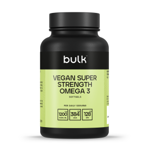 Cápsulas de gelatina ómega 3 super forte vegan  - 60 Cápsulas moles