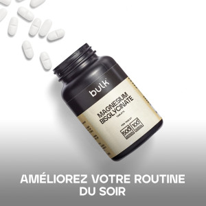 Comprimés de Bisglycinate de Magnésium 500 mg  - 60 Comprimés - Nature