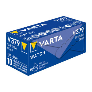 Wholesale Watch Batteries 379 Varta SR521SW Box of 10