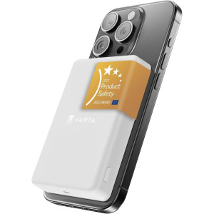 Varta MAG PRO 5000mAh Wireless Power Bank MagSafe & Qi Compatible