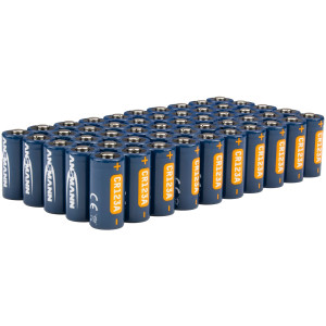 Ansmann Bulk CR123A Batteries  Box of 50