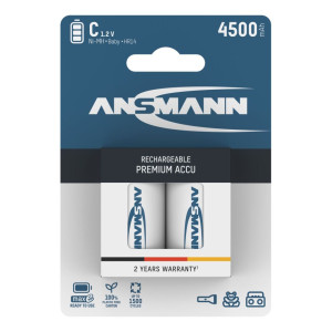 Ansmann Maxe C Rechargeable Batteries 4500mAh NiMH 2Pack