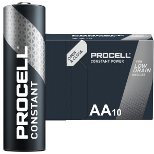 Duracell Procell Constant AA Batteries LR6 PC1500   Bulk Box of 10