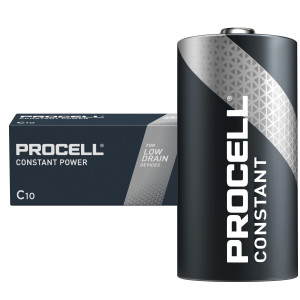 Duracell Procell Constant C Batteries LR14 PC1400   Bulk Box of 10
